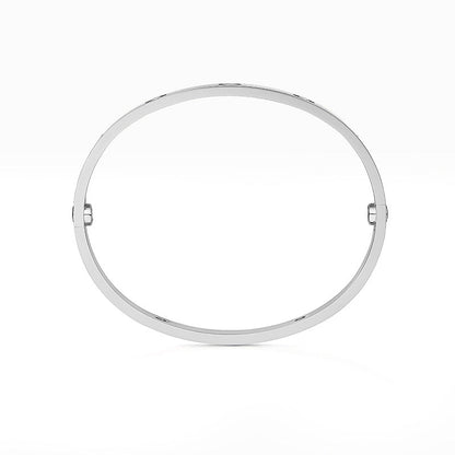 [Garvey]CLASSIC 6.1MM LOVE BANGLE - 4-DIAMOND