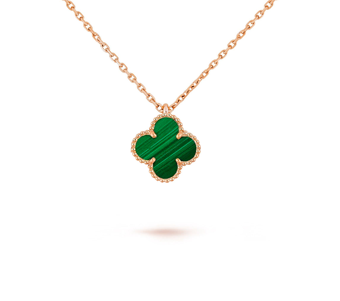 [Garvey]9.5MM MINI CLOVER PENDANT NECKLACE COLLECTION