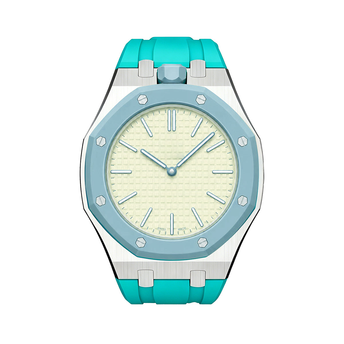 [Garvey]ROYAL OAK POP EXCLUSIVE STEEL CASE & SILICONE STRAP