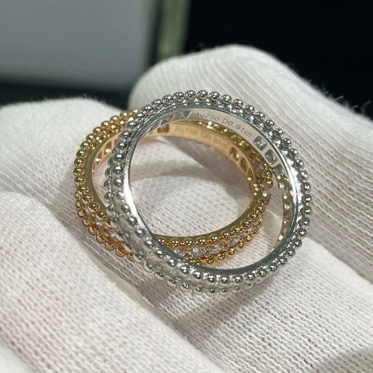 [Garvey ]PERLEE DIAMOND SILVER RING