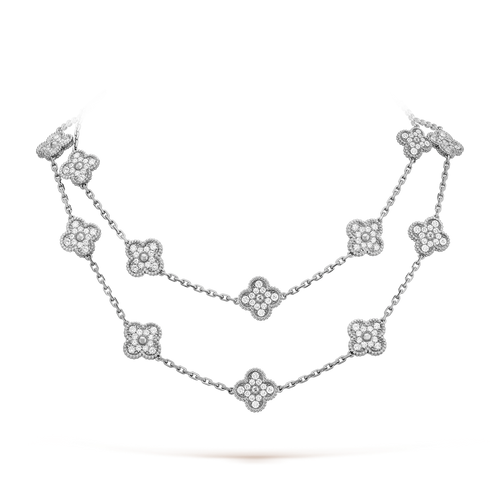 [Garvey ]CLOVER 20 MOTIFS DIAMOND SILVER