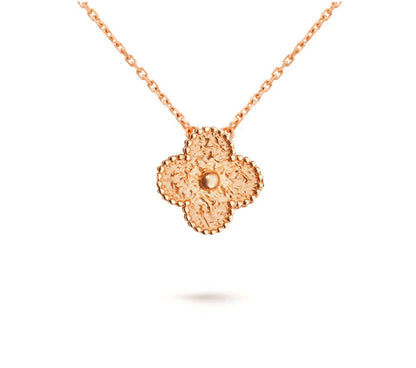 [Garvey]15MM CLOVER FLOWER PENDANT NECKLACE COLLECTION