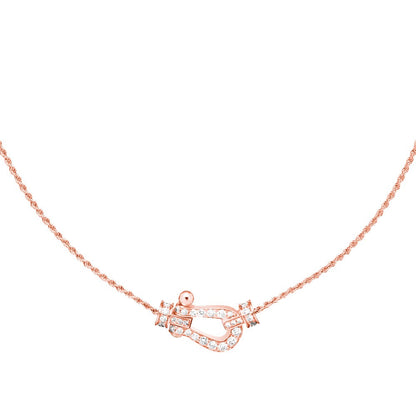[Garvey ]FORCE 10 PINK GOLD DIAMOND NECKLACE