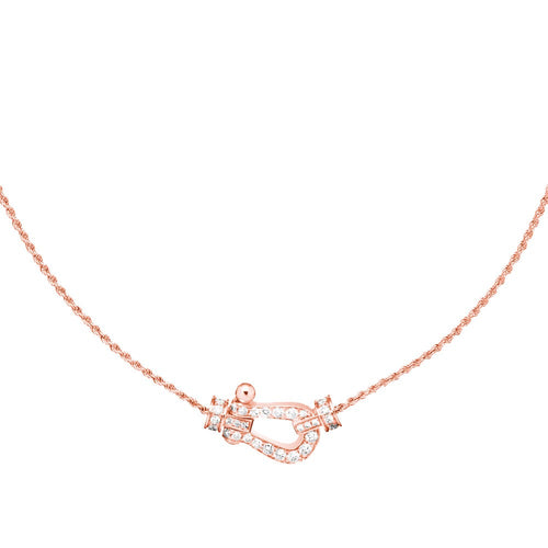 [Garvey ]FORCE 10 PINK GOLD DIAMOND NECKLACE