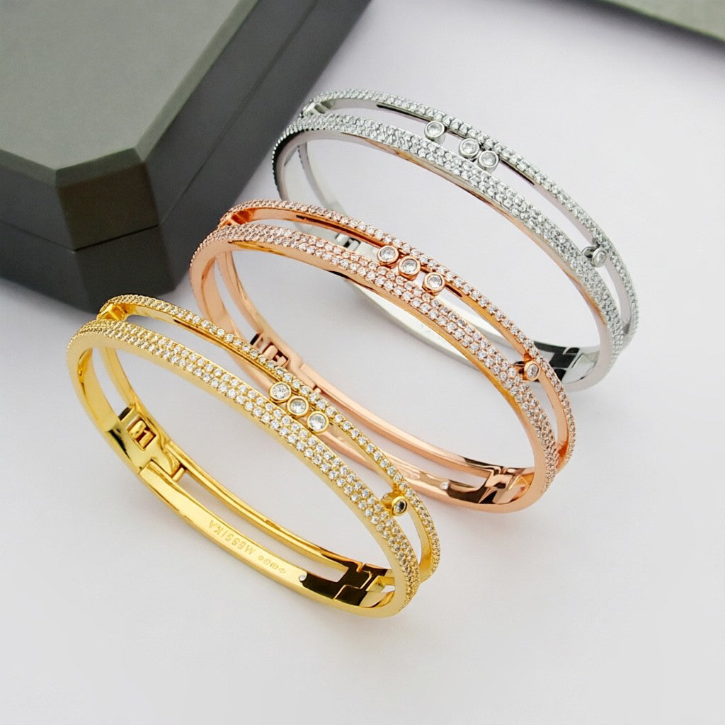 [Garvey]Move Romane pav¨¦ bangle