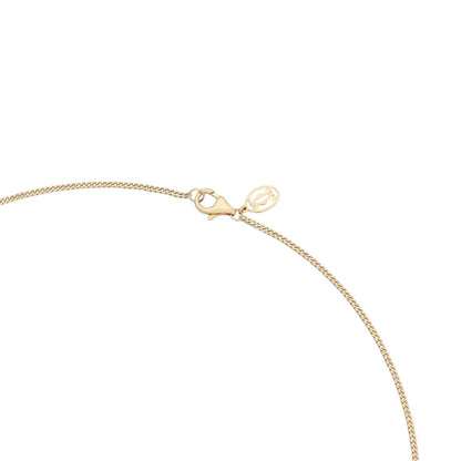 [Garvey]TRI-COLOR SQUARE RING NECKLACE