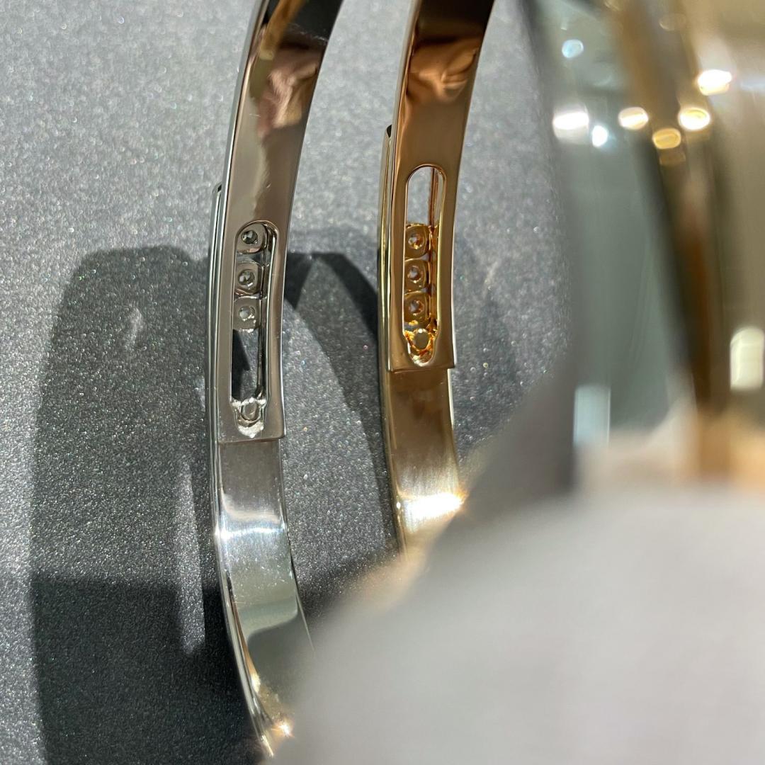 [Garvey]Move Noa Rose Gold Pav¨¦ Diamond Bangle Bracelet