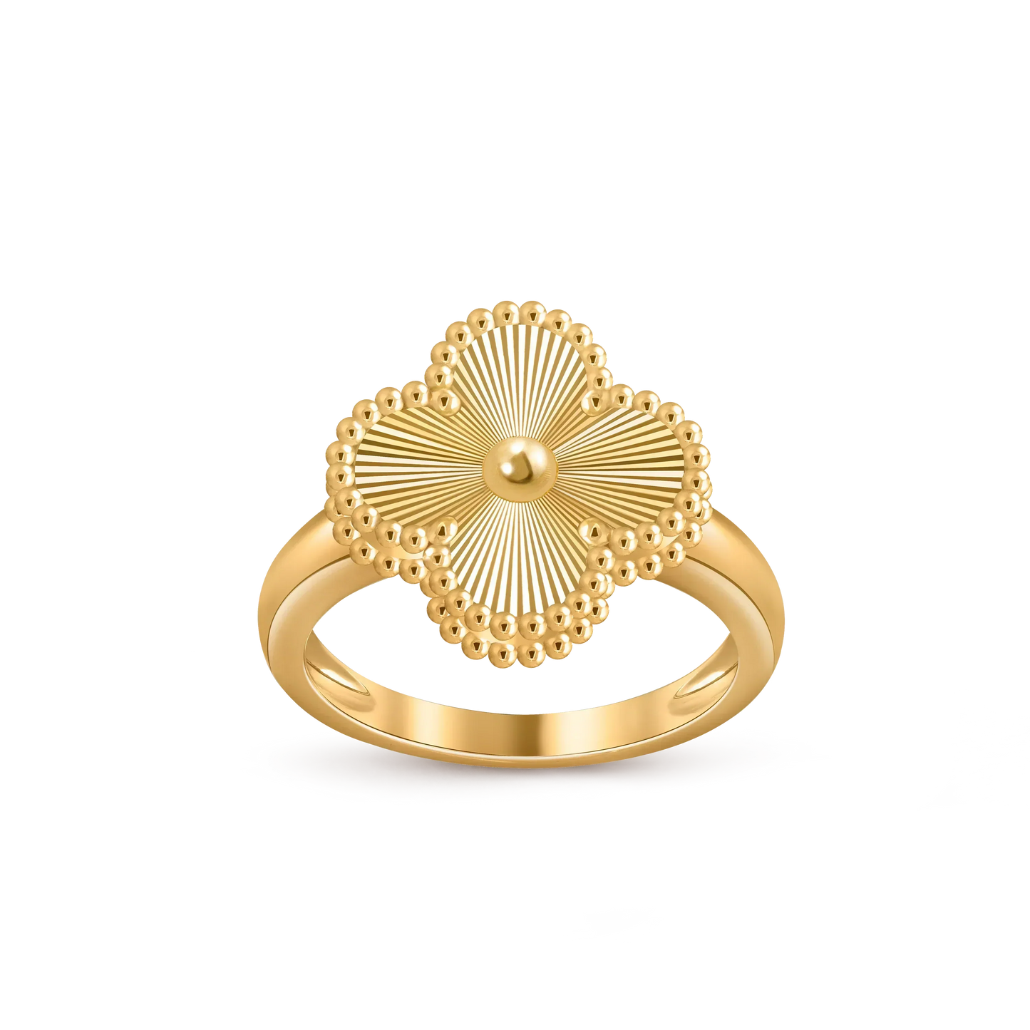 [Garvey]LUCKY CLOVER VINTAGE GOLD RING COLLECTION