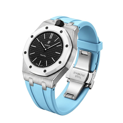 [Garvey]Royal Oak Pop Exclusive Steel Case & Silicone Strap With Cradle