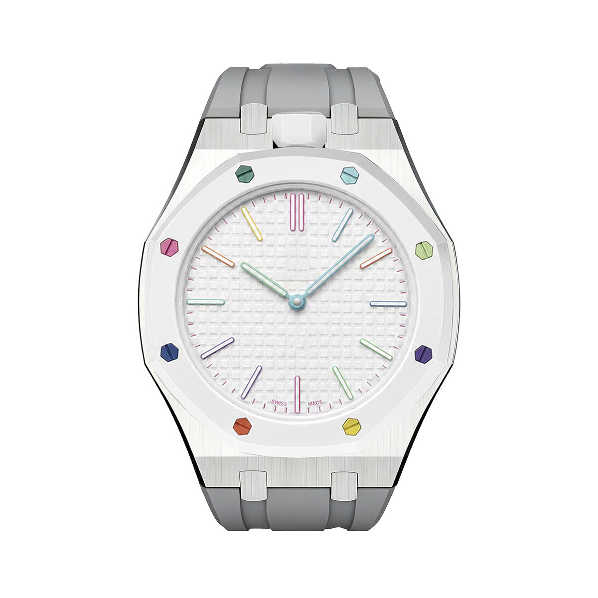 [Garvey]ROYAL OAK POP EXCLUSIVE STEEL CASE & SILICONE STRAP