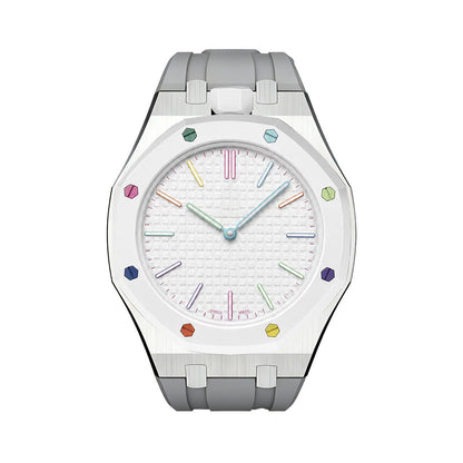 [Garvey]ROYAL OAK POP EXCLUSIVE STEEL CASE & SILICONE STRAP