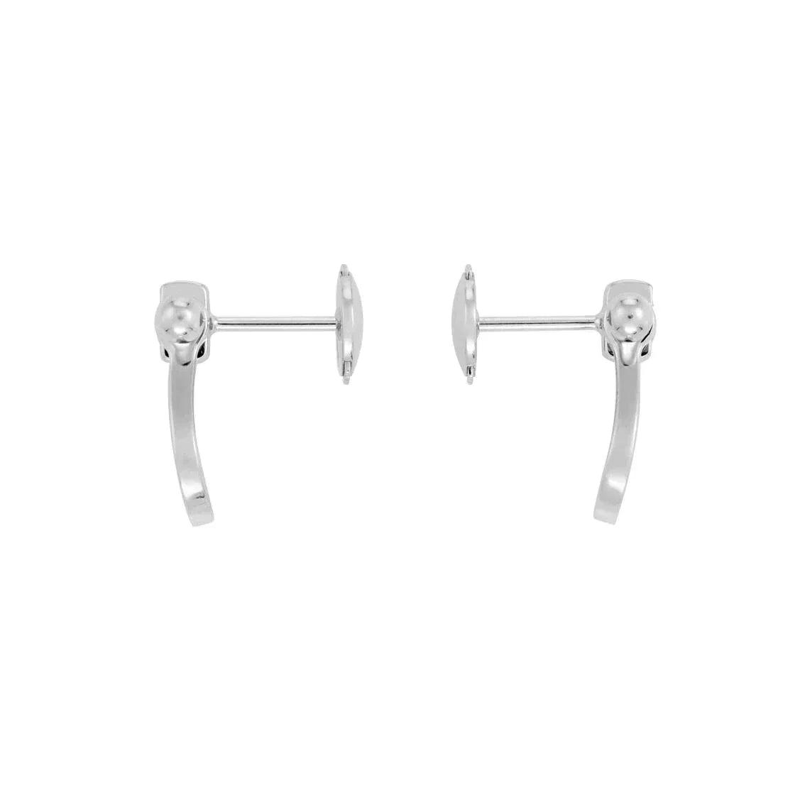 [Garvey ]FORCE 10 FULL DIAMOND STUD EARRINGS MINI MODEL