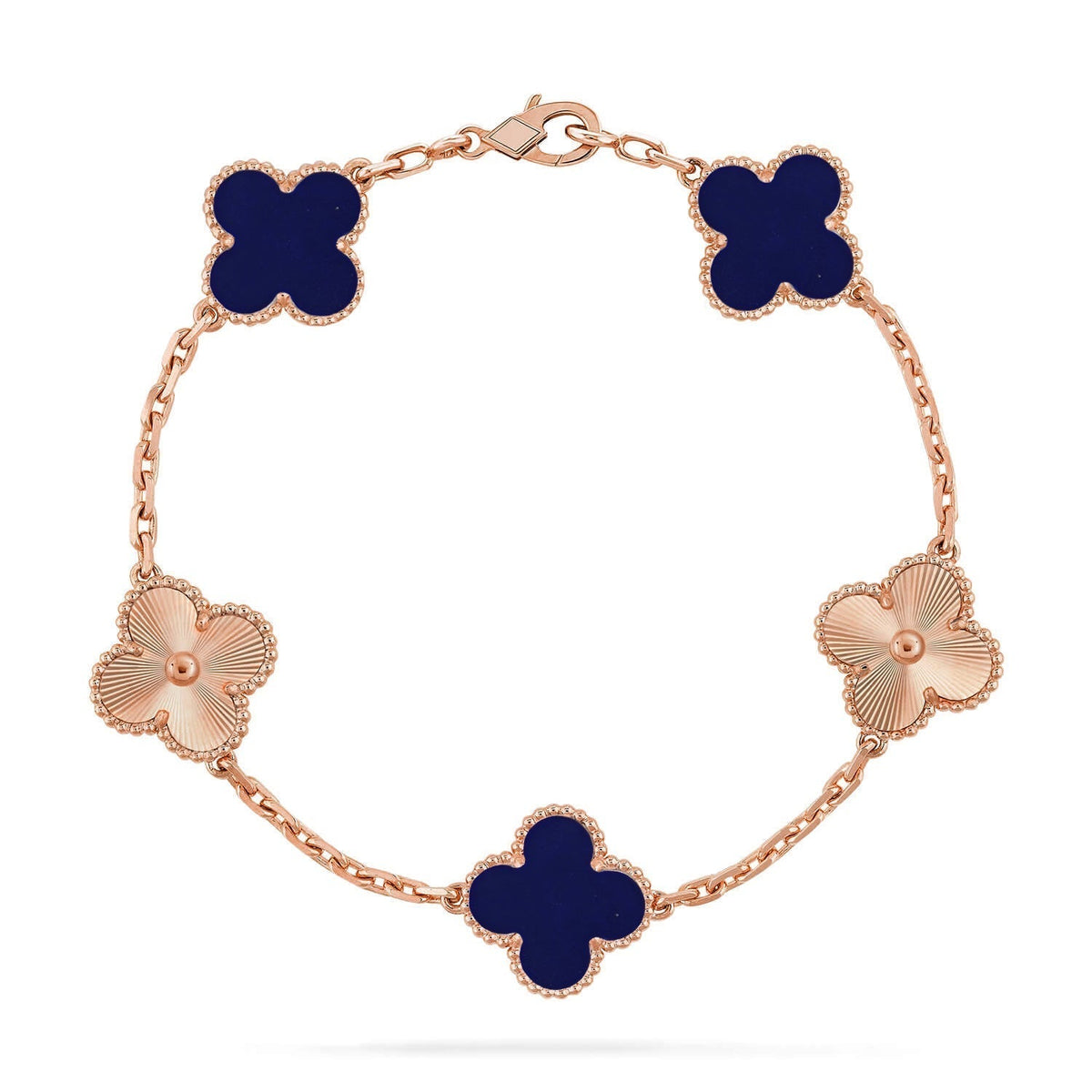[Garvey ]CLOVER 5 MOTIF LAPIS LAZULI BRACELET COLLECTION