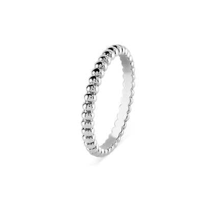 [Garvey]SIGNATURE PERLÉE BEADED BAND RING