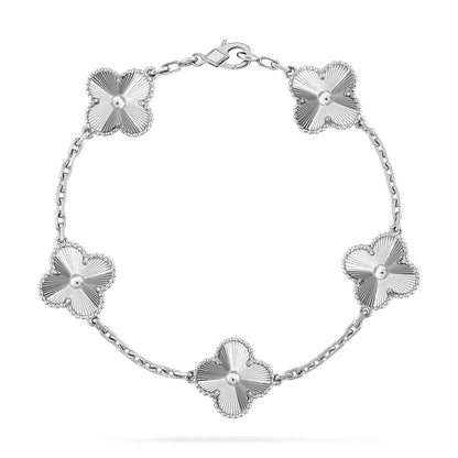 [Garvey ] CLOVER 5 MOTIF LASER BRACELET COLLECTION