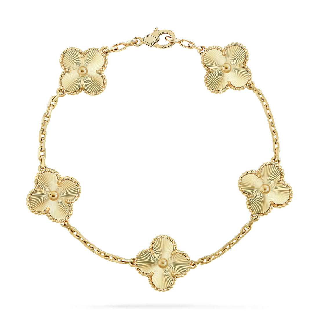 [Garvey ] CLOVER 5 MOTIF LASER BRACELET COLLECTION