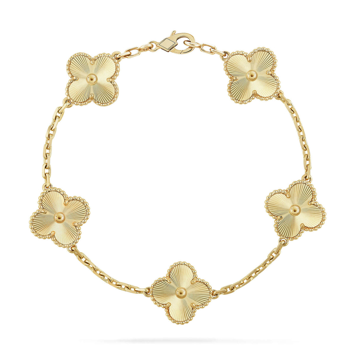[Garvey ] CLOVER 5 MOTIF LASER BRACELET COLLECTION