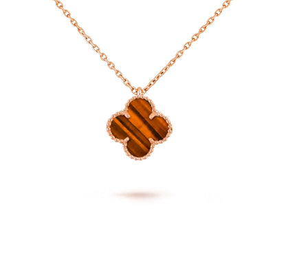 [Garvey]9.5MM MINI CLOVER PENDANT NECKLACE COLLECTION