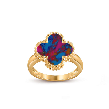 [Garvey]LUCKY CLOVER VINTAGE GOLD RING COLLECTION
