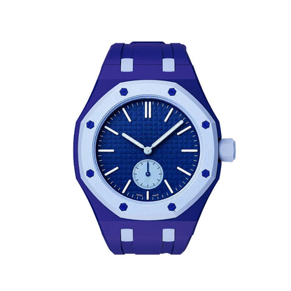 [Garvey]OAK POP EXCLUSIVE DARK BLUE AND LIGHT BLUE SILICONE STRAP