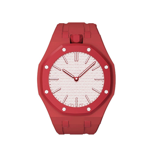 [Garvey]OAK POP EXCLUSIVE RED SILICONE STRAP