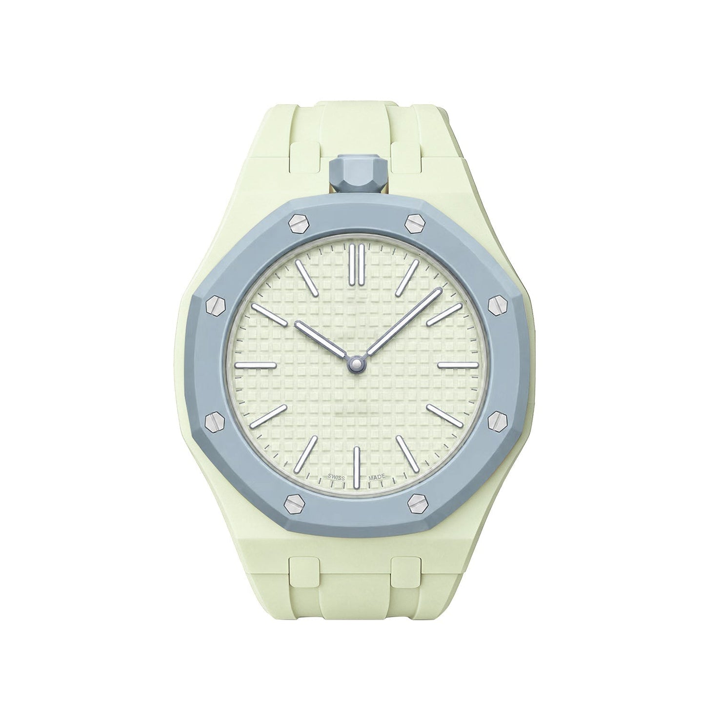 [Garvey]OAK POP EXCLUSIVE CREAMY YELLOW SILICONE STRAP