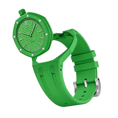 [Garvey]OAK POP EXCLUSIVE GREEN SILICONE STRAP
