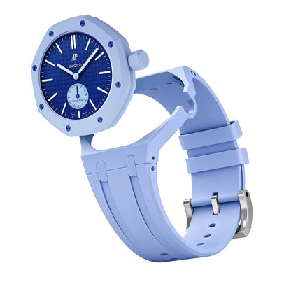 [Garvey]OAK POP EXCLUSIVE LIGHT BLUE SILICONE STRAP