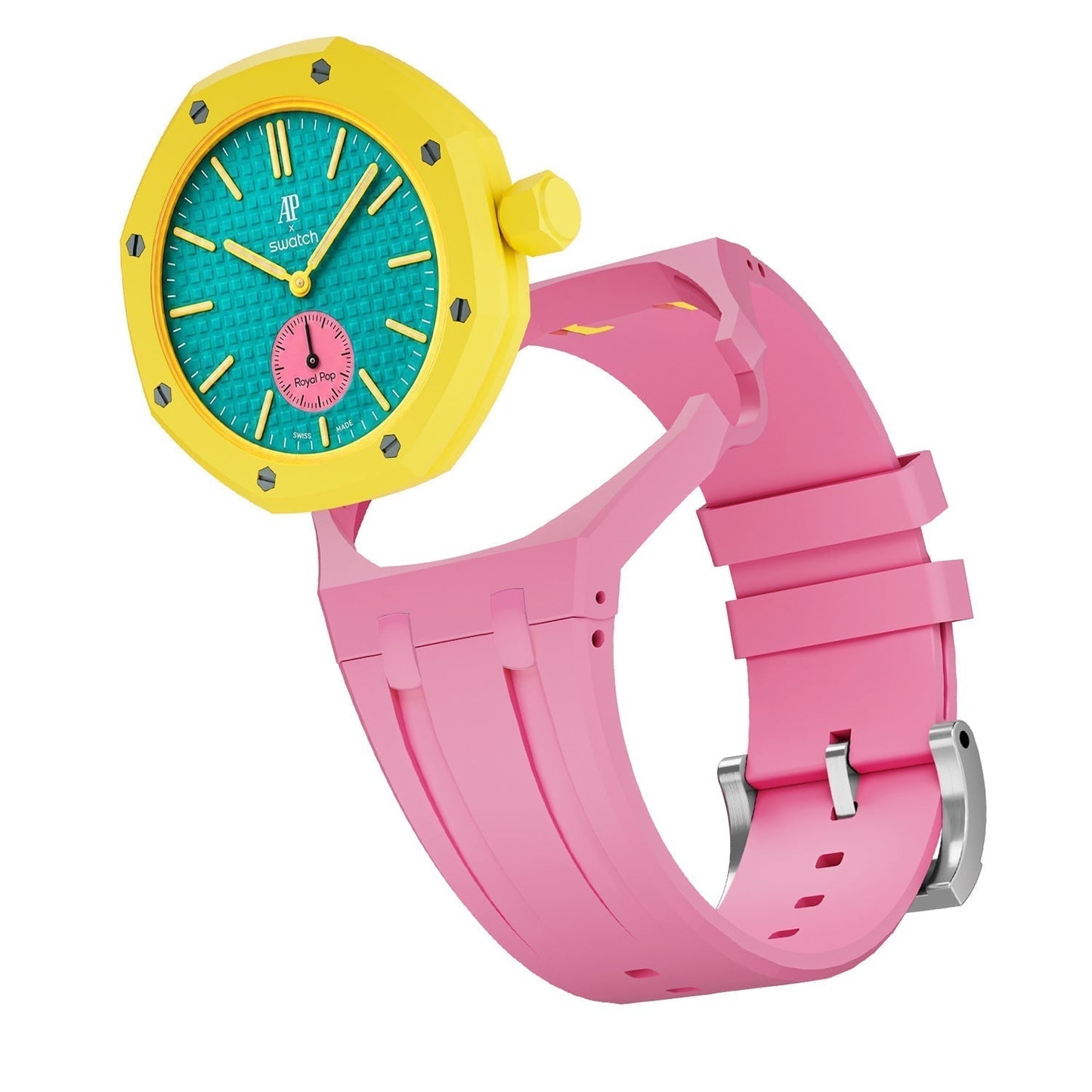 [Garvey]OAK POP EXCLUSIVE PINK SILICONE STRAP