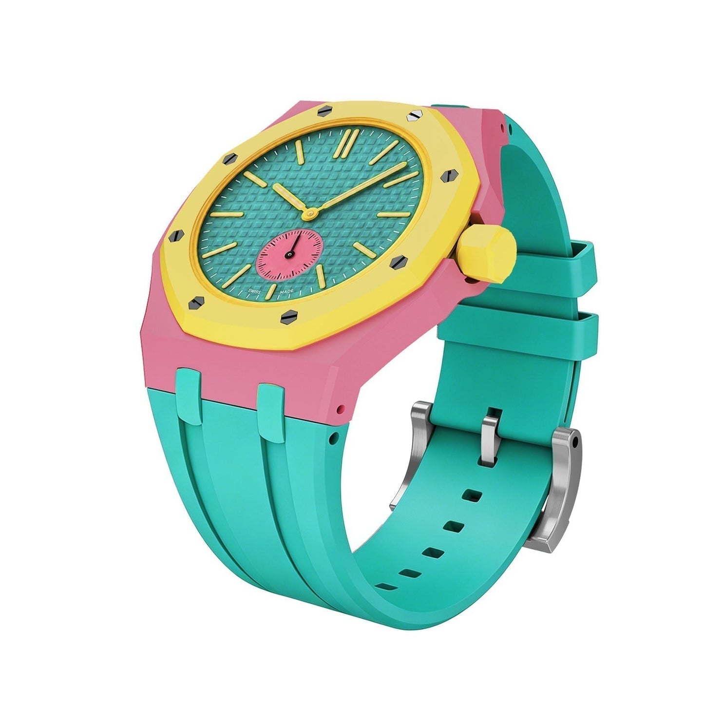 [Garvey]ROYAL OAK POP EXCLUSIVE BIOCERAMIC CASE & SILICONE STRAP