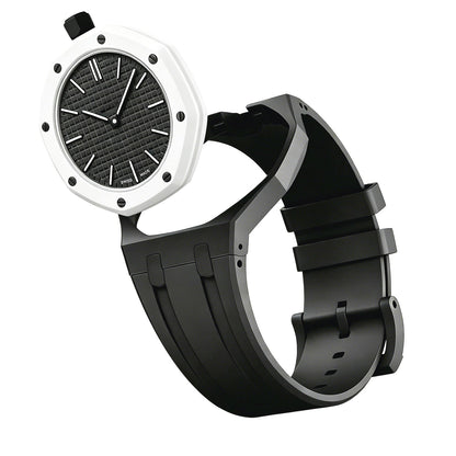[Garvey]OAK POP EXCLUSIVE BLACK SILICONE STRAP