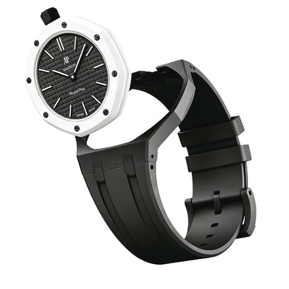 [Garvey]OAK POP EXCLUSIVE BLACK SILICONE STRAP