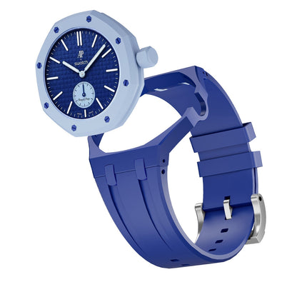 [Garvey]OAK POP EXCLUSIVE DARK BLUE SILICONE STRAP