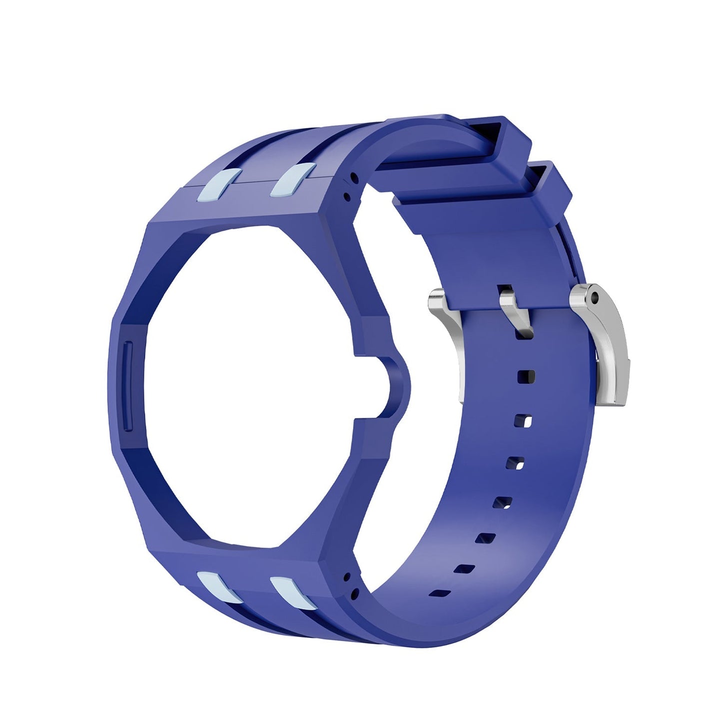 [Garvey]OAK POP EXCLUSIVE DARK BLUE AND LIGHT BLUE SILICONE STRAP