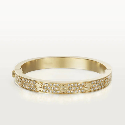 [Garvey ]LOVE BRACELET 6.1MM DIAMOND-PAVED
