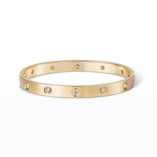 [Garvey ]LOVE BRACELET 6.1MM 10 DIAMONDS