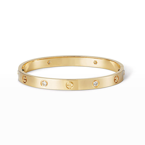 [Garvey ]LOVE BRACELET 6.1MM 4 DIAMONDS