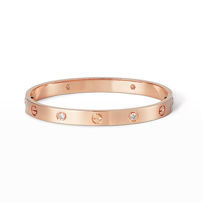 [Garvey ]LOVE BRACELET 6.1MM 4 DIAMONDS