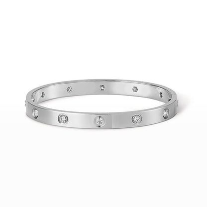 [Garvey]CLASSIC 6.1MM LOVE BANGLE - 10-DIAMOND