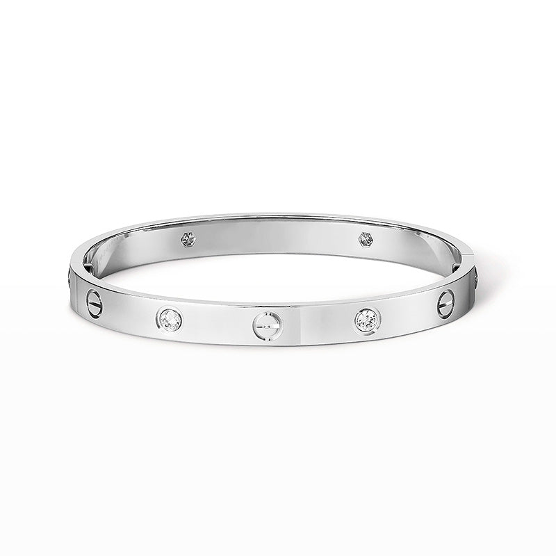[Garvey ]LOVE BRACELET 6.1MM 4 DIAMONDS
