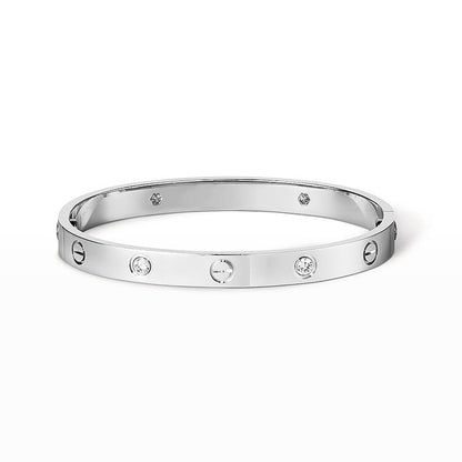 [Garvey ]LOVE BRACELET 6.1MM 4 DIAMONDS