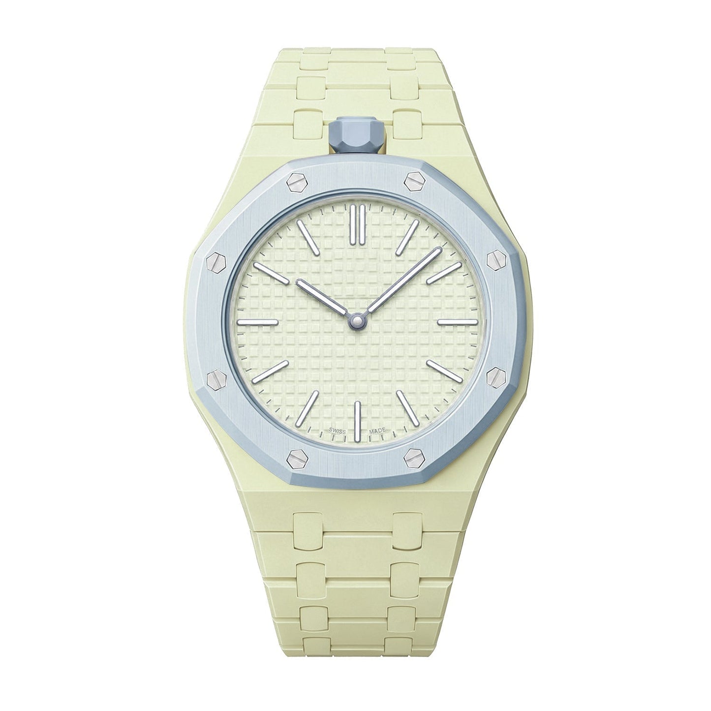[Garvey]OAK POP EXCLUSIVE CREAMY YELLOW BIOCERAMIC STRAP