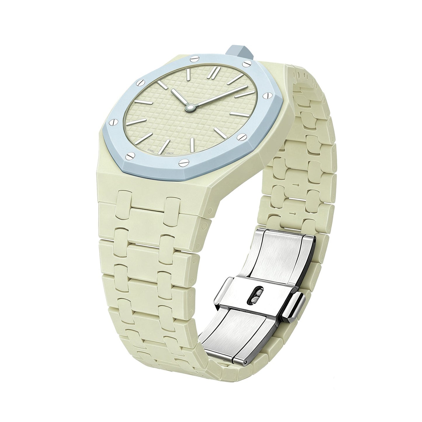 [Garvey]OAK POP EXCLUSIVE CREAMY YELLOW BIOCERAMIC STRAP