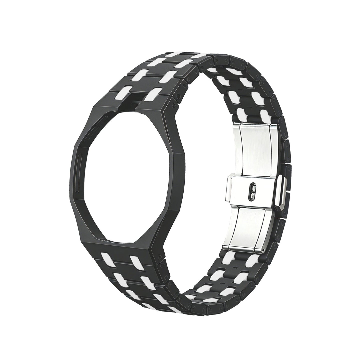 [Garvey]OAK POP EXCLUSIVE BLACK AND WHITE BIOCERAMIC STRAP