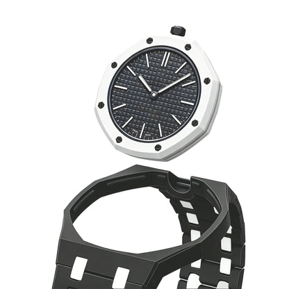[Garvey]OAK POP EXCLUSIVE BLACK AND WHITE BIOCERAMIC STRAP
