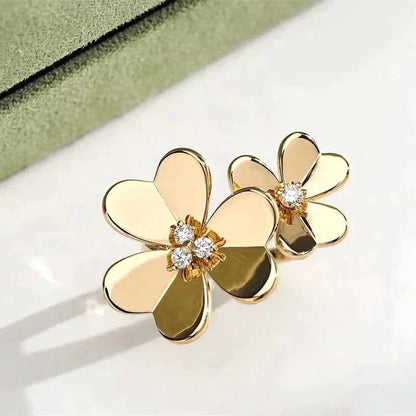 [Garvey ]CLOVER COMOS GOLD DIAMOND RING