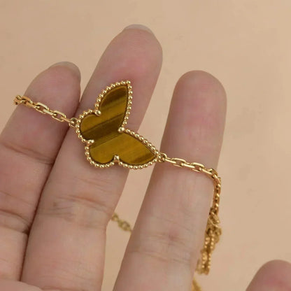 [Garvey ]LUCKY SPRING 5 MOTIF GOLD BRACELET