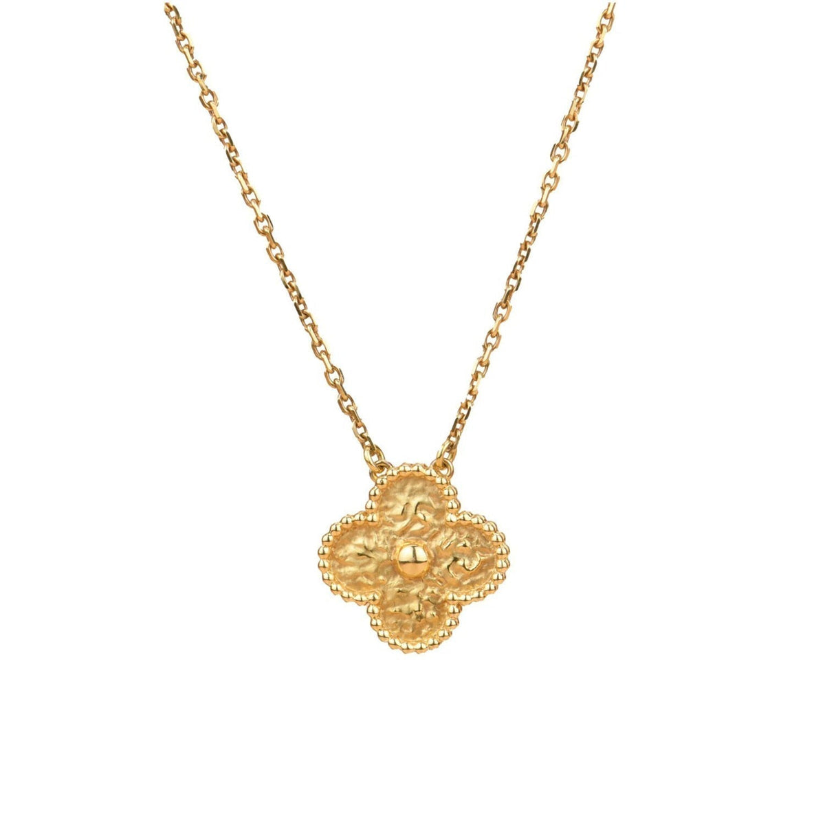 [Garvey ]CLOVER 15MM  BRONZING NECKLACE