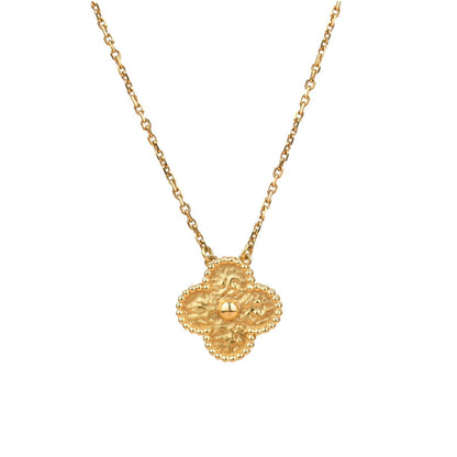 [Garvey ]CLOVER 15MM  BRONZING NECKLACE