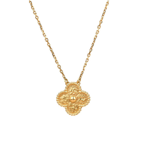 [Garvey ]CLOVER 15MM  BRONZING NECKLACE